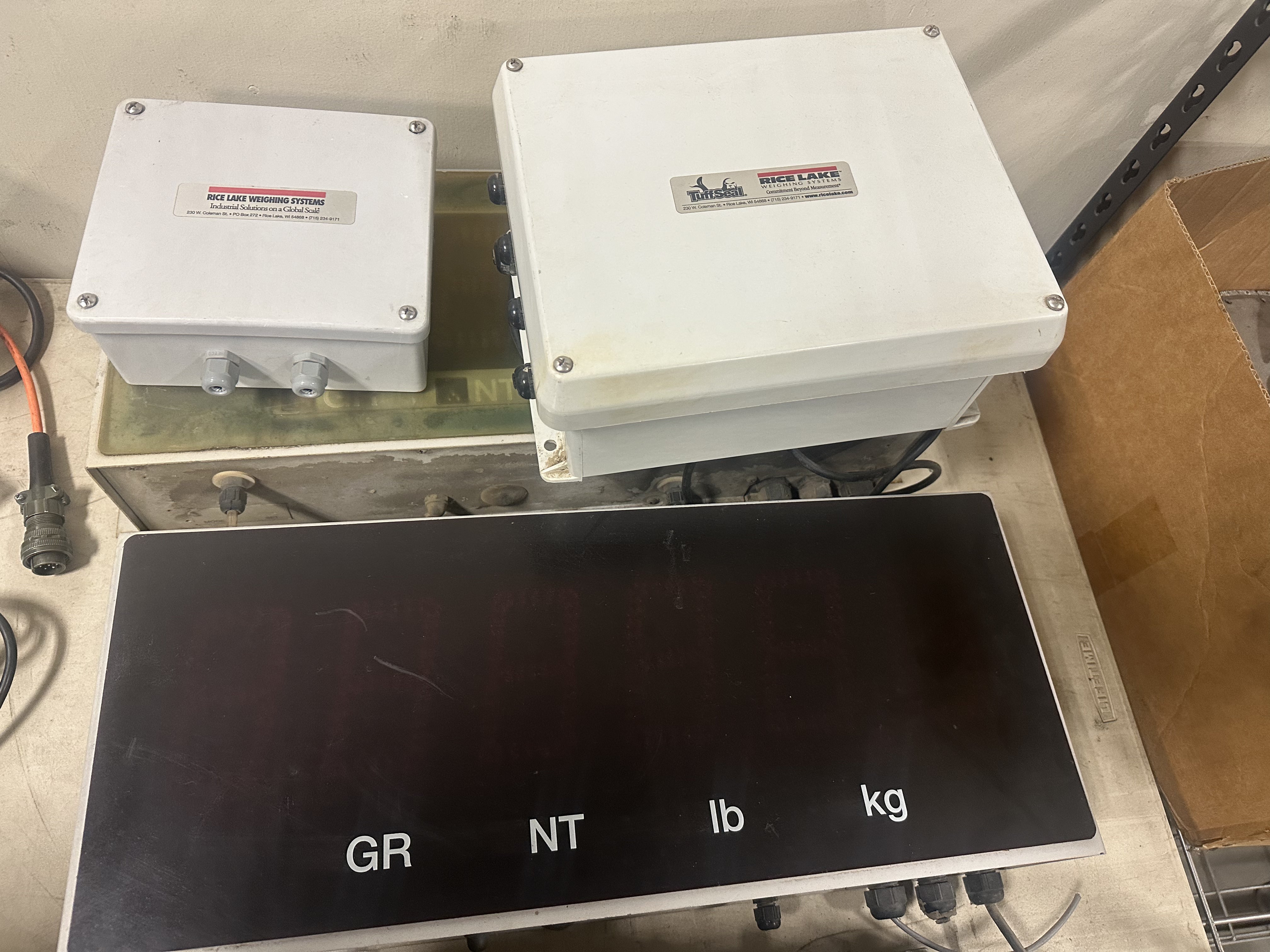 Used Rice Lake Survivor OTR Steel Deck Truck Scale, 70 x 11 - Available in Michigan (Model 7011-ST-100-OTR)