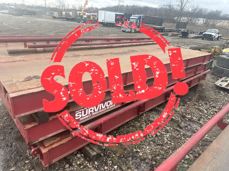 Used Rice Lake Survivor OTR Steel Deck Truck Scale, 70 x 11 - Available in Michigan (Model 7011-ST-100-OTR)