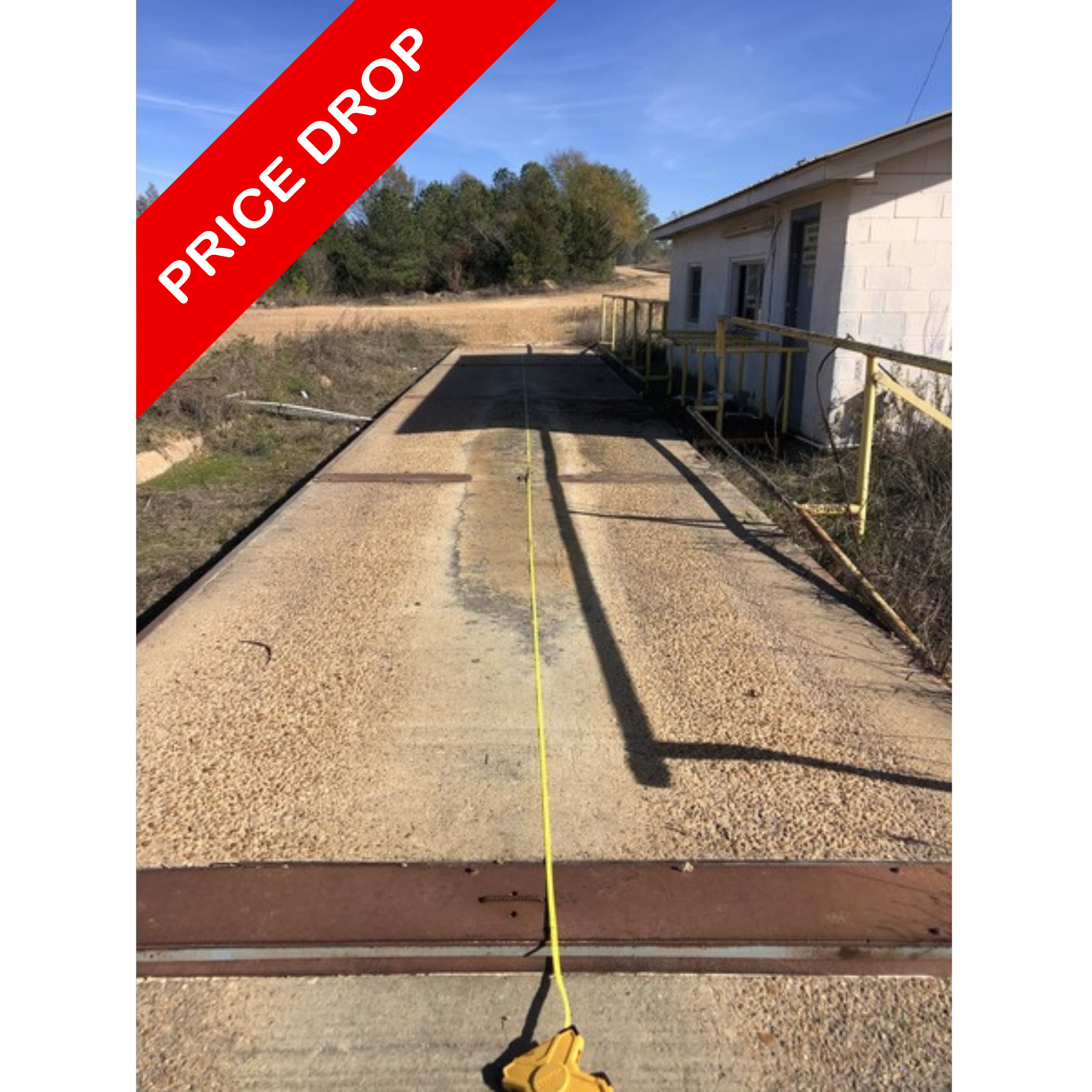 Used Cardinal Concrete Deck Truck Scale, 70’ x 11’ - Available In Mississippi