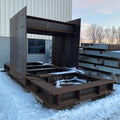 Nesting Slab Weights with Cradle, For Crane Testing - 249,000 Lbs Total