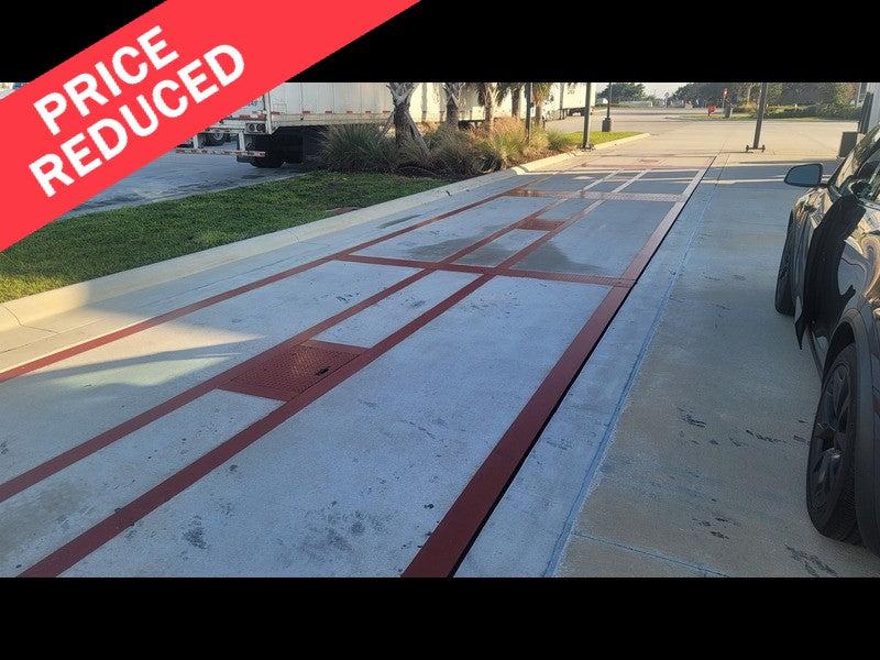 Used Multi-Platform B-TEK Concrete Deck Pit Scale, 12, 20, 40 "Cat Scale" Configuration, 72' x 11' - For Sale in Florida