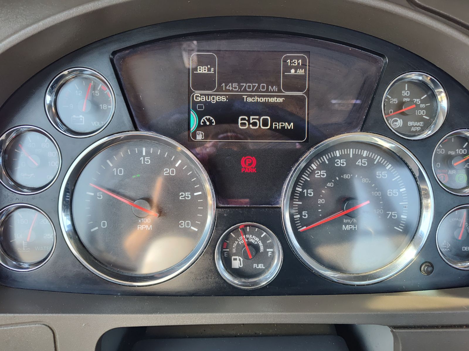 Used 2015 Kenworth T880 Test Truck with Test Cart and 20K of Test Weights