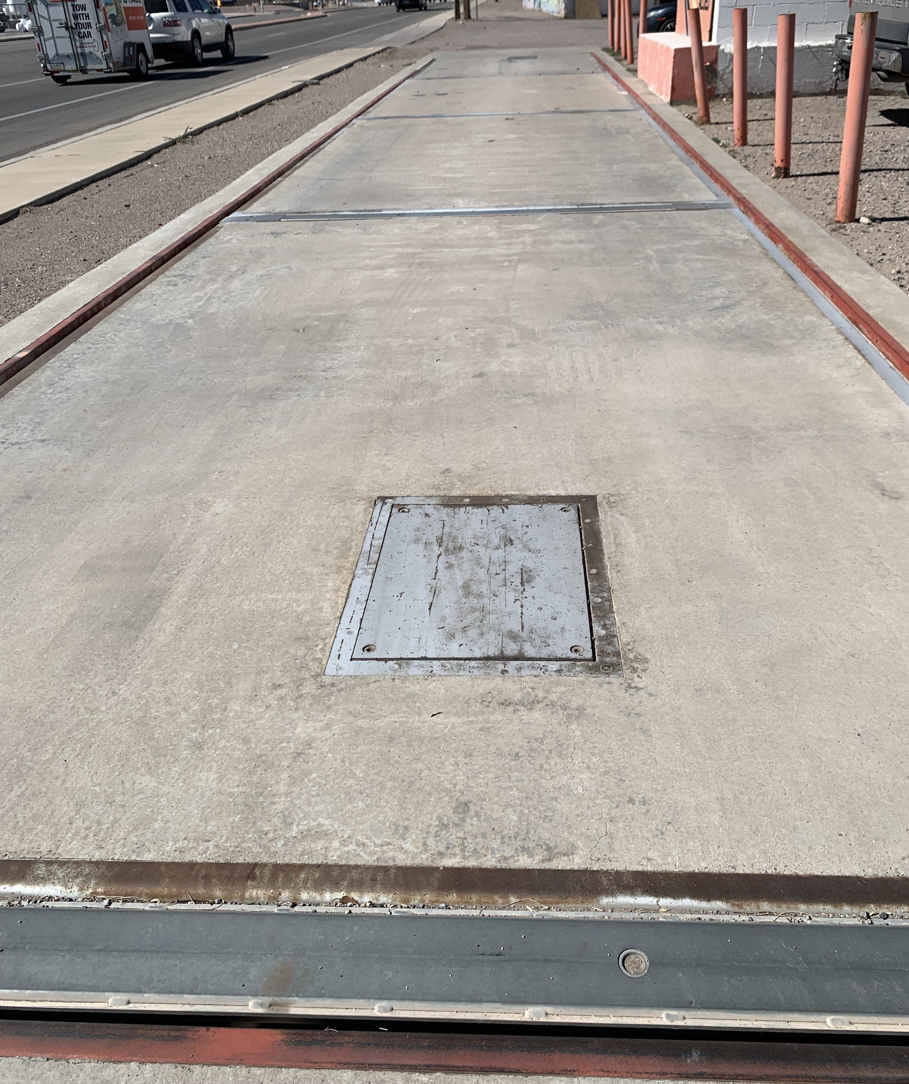 Used Mettler Toledo 7560RD Concrete Deck Truck Scale, 70' x 10'  - For Sale in New Mexico