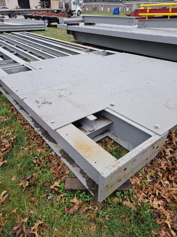 Used B-Tek Low Profile Steel Deck Truck Scale, 30' x 10' - For Sale in Indiana