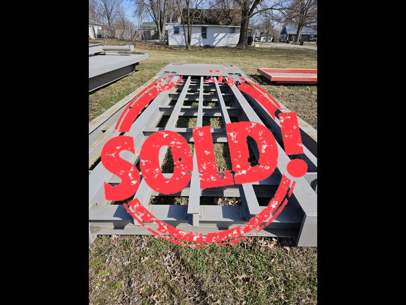 Used B-Tek Low Profile Steel Deck Truck Scale, 30' x 10' - For Sale in Indiana