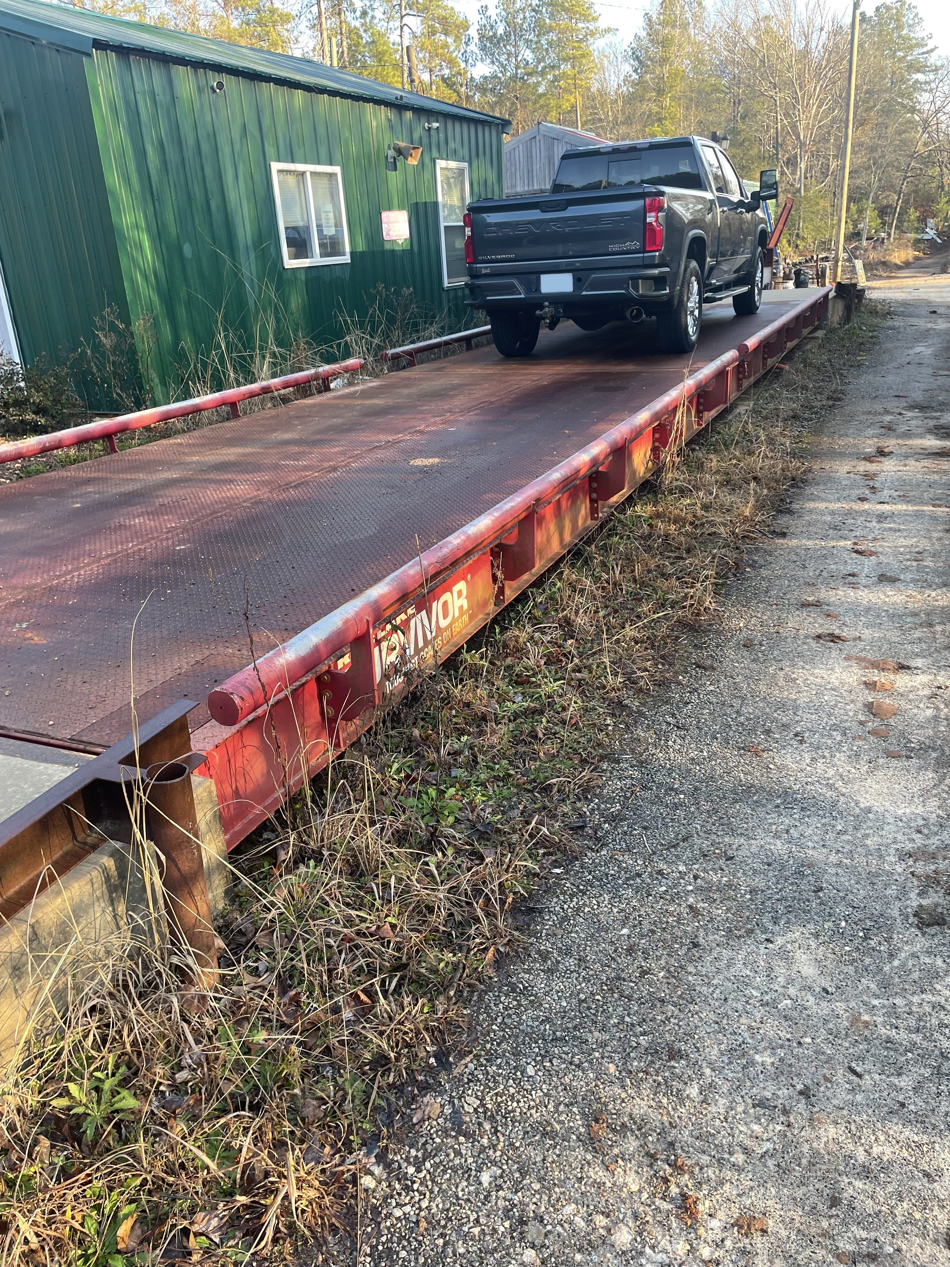 Used Rice Lake Survivor Steel Deck Truck Scale, 47' x 11' - For Sale in South Carolina
