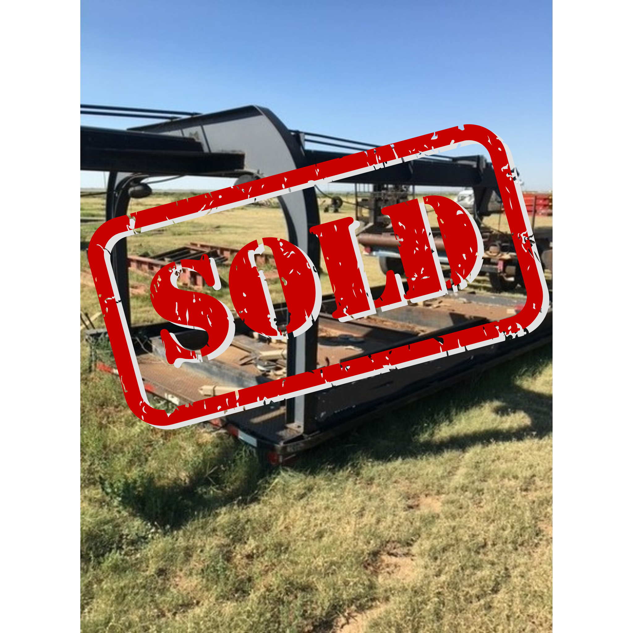 Used B-TEK Flatbed Test Truck Weight/Cart Bed