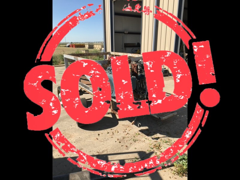 Used 4,000 lb Test Cart, As Is