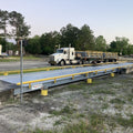 Nearly New Mid-America TS Series Steel Deck Truck Scale, 80 x 10 w/10 Year Warranty - For Sale in Georgia