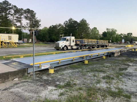 Nearly New Mid-America TS Series Steel Deck Truck Scale, 80 x 10 w/10 Year Warranty - For Sale in Georgia