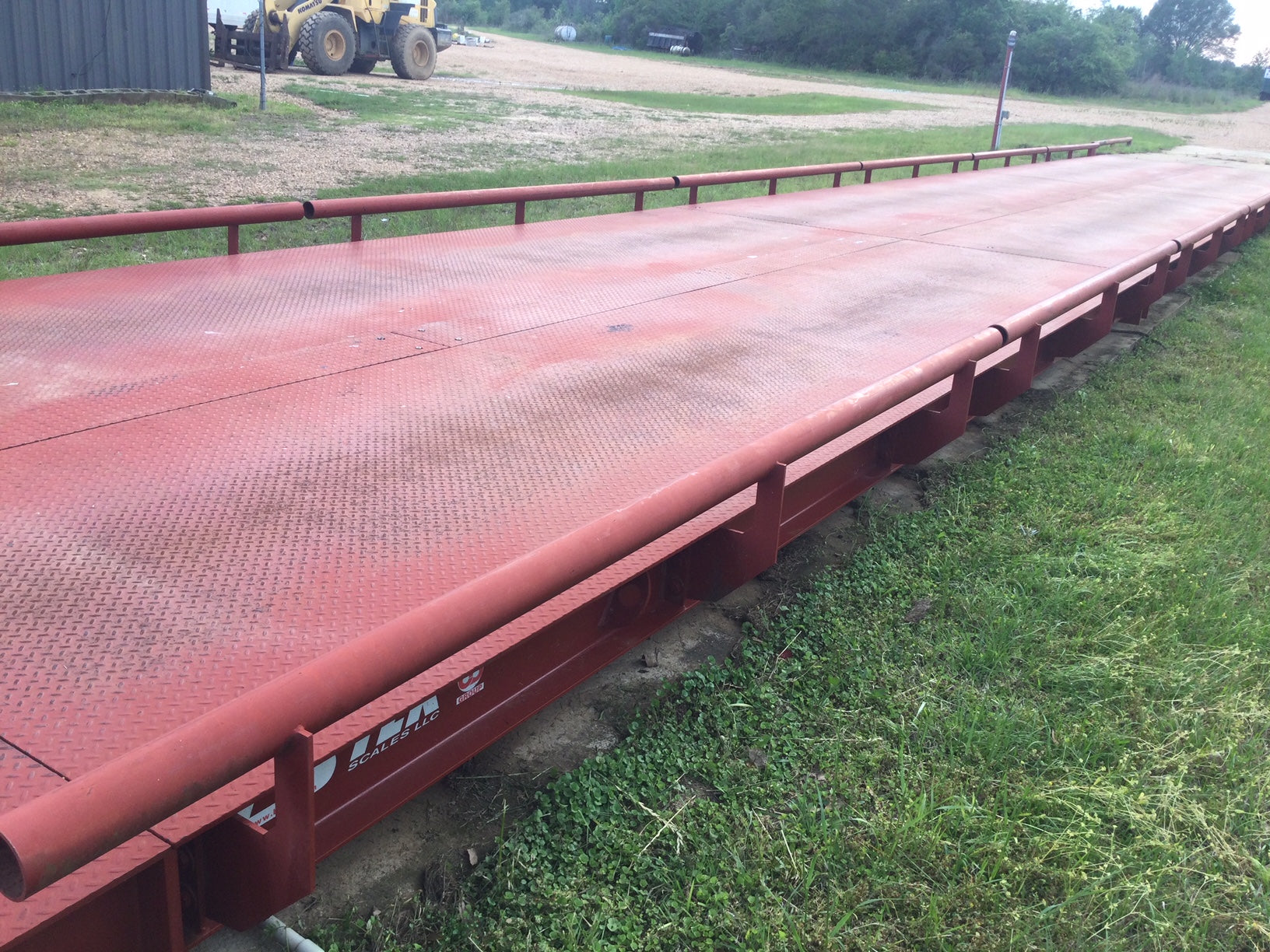 Used B-TEK FESD-SL Steel Deck Truck Scale, 72 x 11 - For Sale in Mississippi