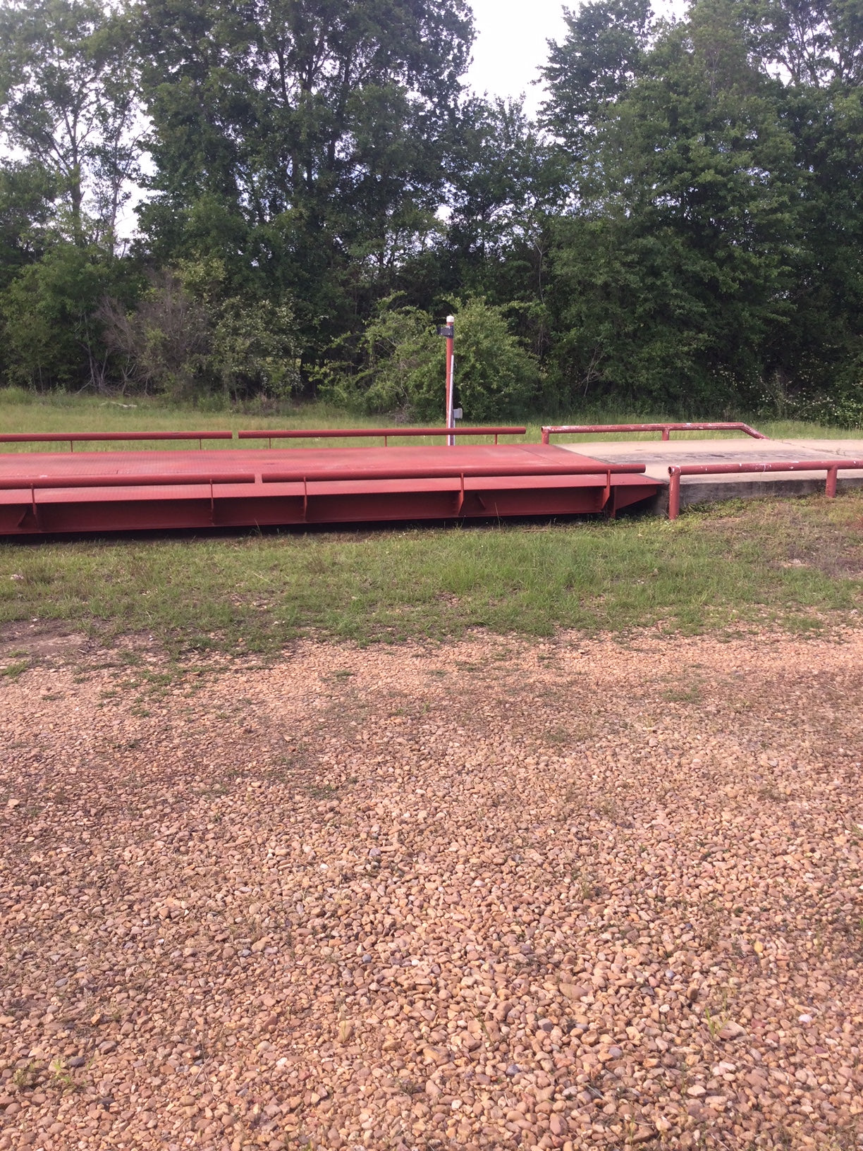 Used B-TEK FESD-SL Steel Deck Truck Scale, 72 x 11 - For Sale in Mississippi