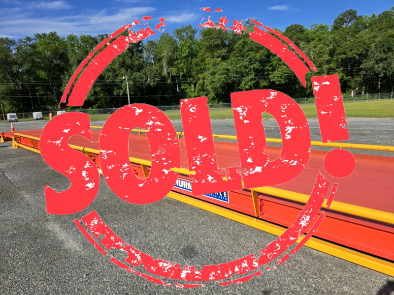 Used 2023 Thurman 8595 Portable Steel Deck Truck Scale w/Portable Steel Ramps, 70 x 10 - For Sale in Georgia