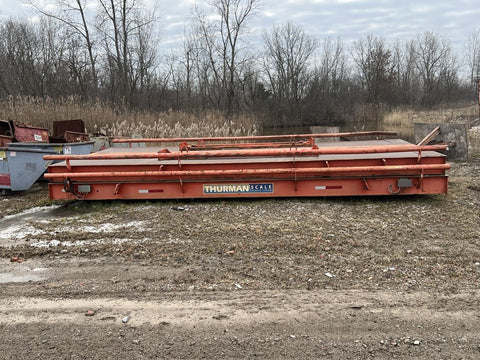 Used Portable Thurman Steel Deck 70 x 10 Truck Scale - For Sale in Michigan
