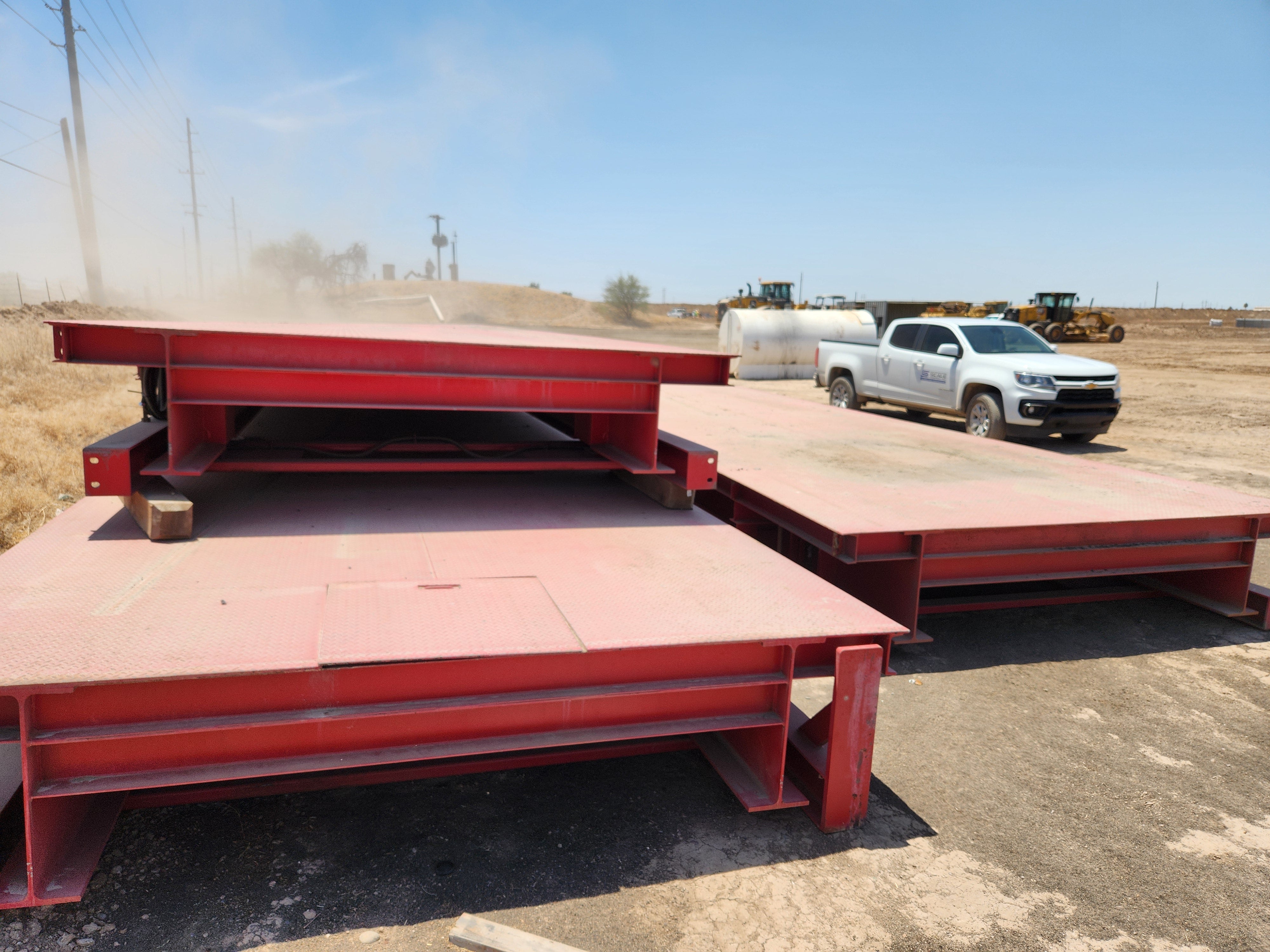 Used Western Scale 110 x 10 Steel Deck Truck Scale - For Sale in Arizona