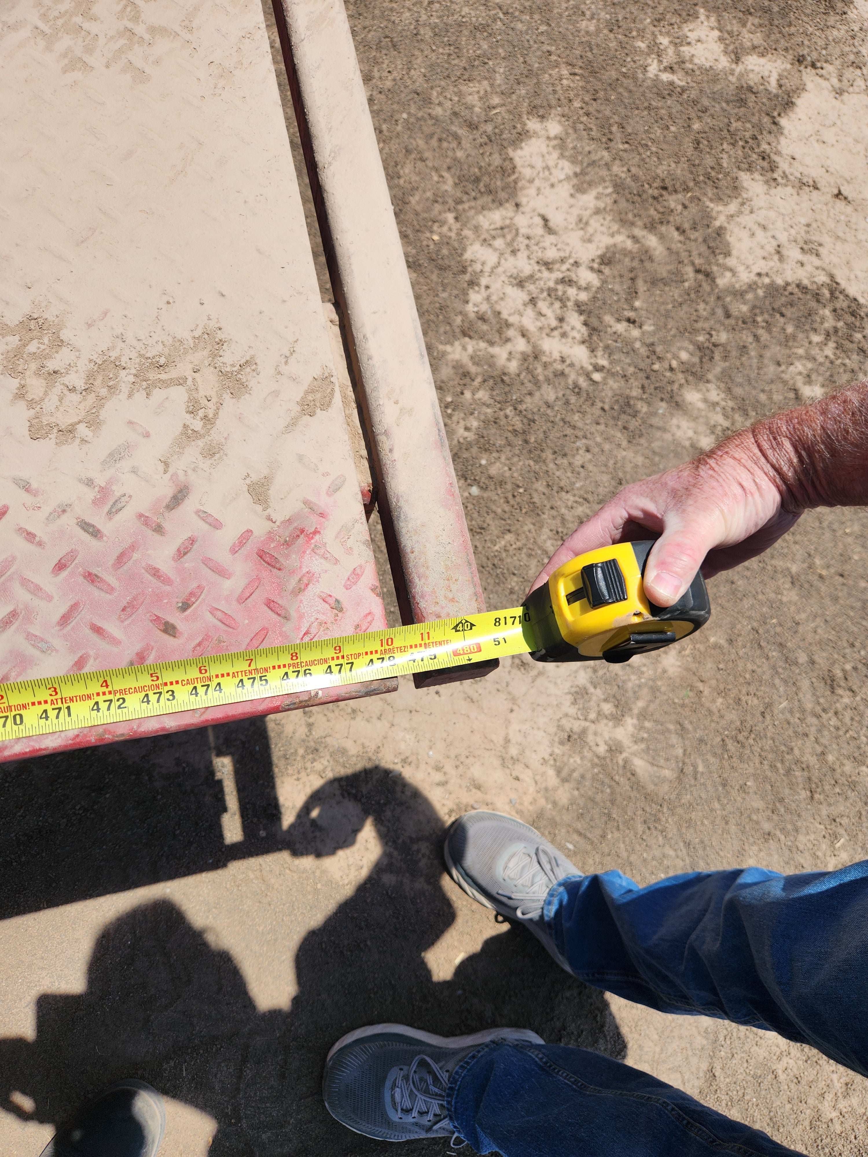 Used Western Scale 110 x 10 Steel Deck Truck Scale - For Sale in Arizona