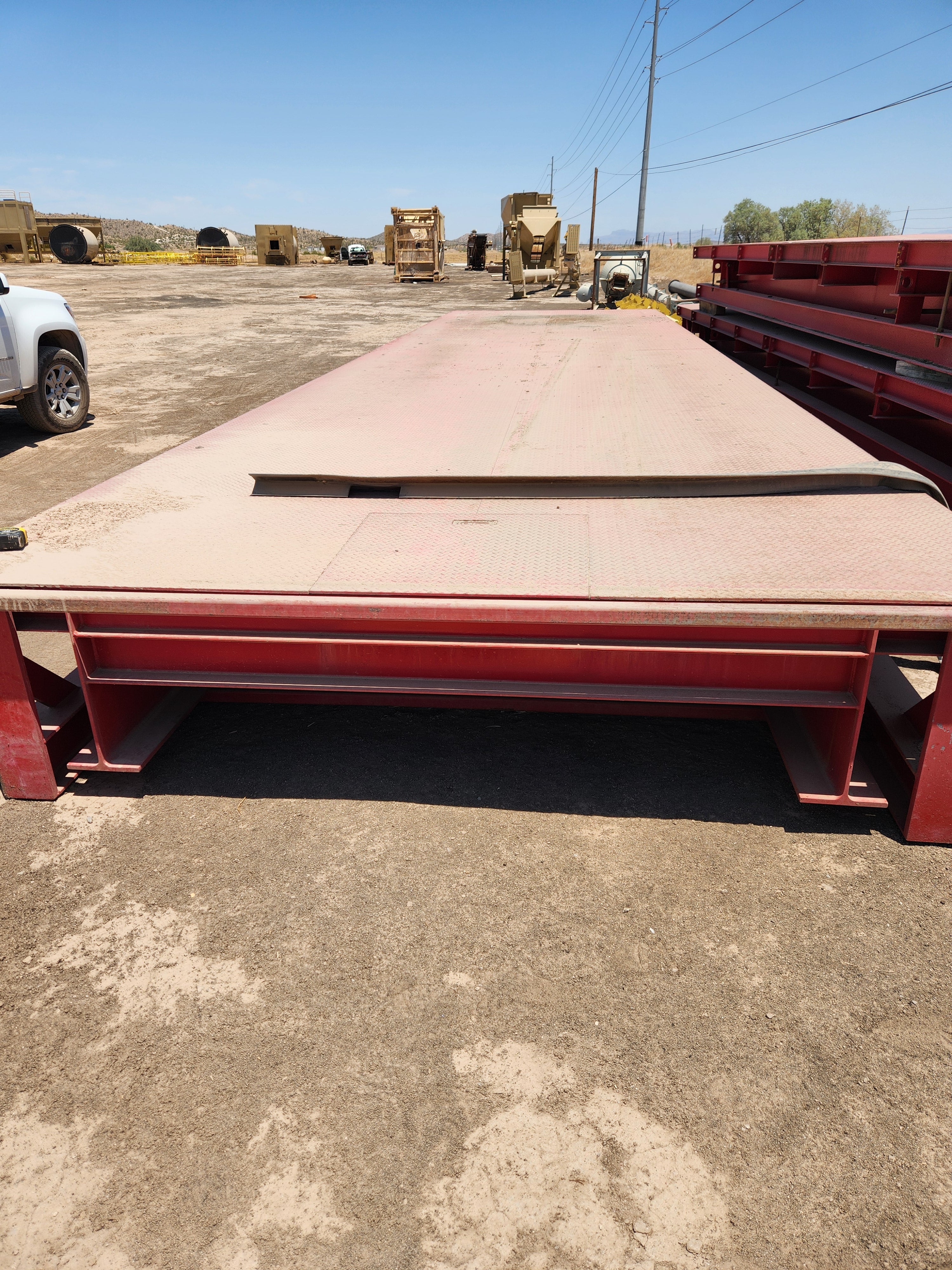 Used Western Scale 110 x 10 Steel Deck Truck Scale - For Sale in Arizona
