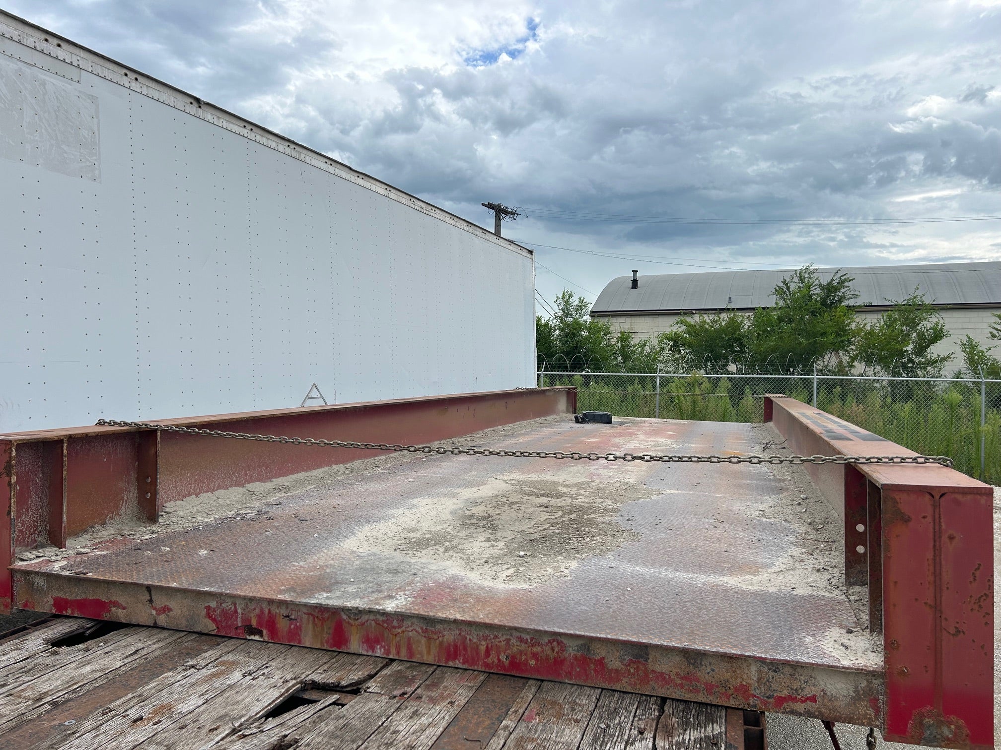 Used Rice Lake SRS 70 x 11 Siderail Steel Deck Truck Scale - For Sale in Missouri