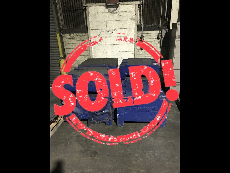 Lot of Mettler Toledo Test Weights, OIML M1 1,000 kg and 2,000 kg