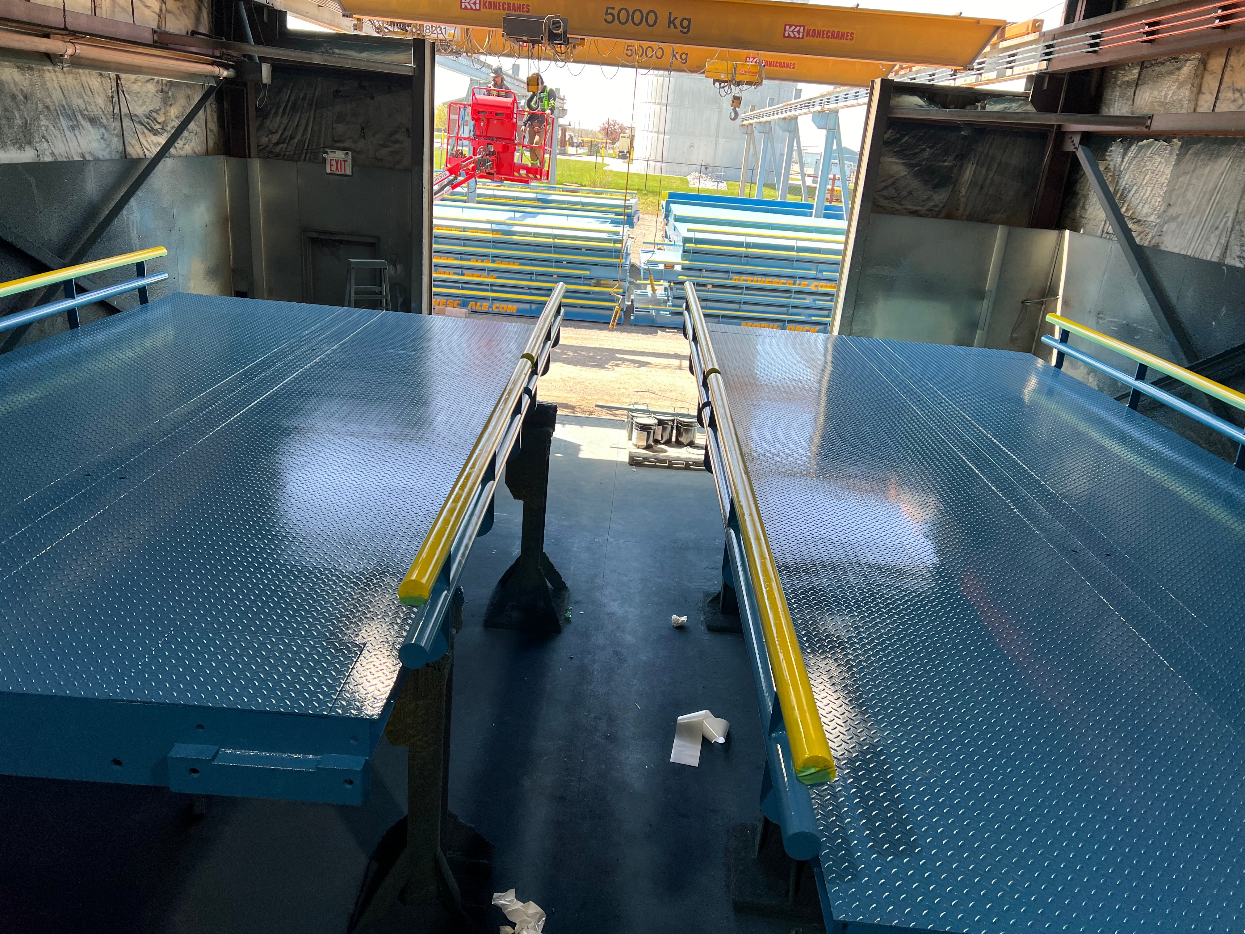 New Active Scale 70 x 11 Steel Deck Truck Scale - For Sale in Michigan