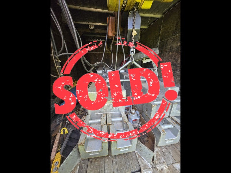 Lot of (26) Rice Lake Branded Weights - For Sale in Louisiana