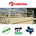 New Cardinal Weight Wrangler Portable 8' x 18' Livestock Scale - Located in Texas