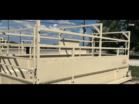 New Cardinal Weight Wrangler Portable 8' x 18' Livestock Scale - Located in Texas