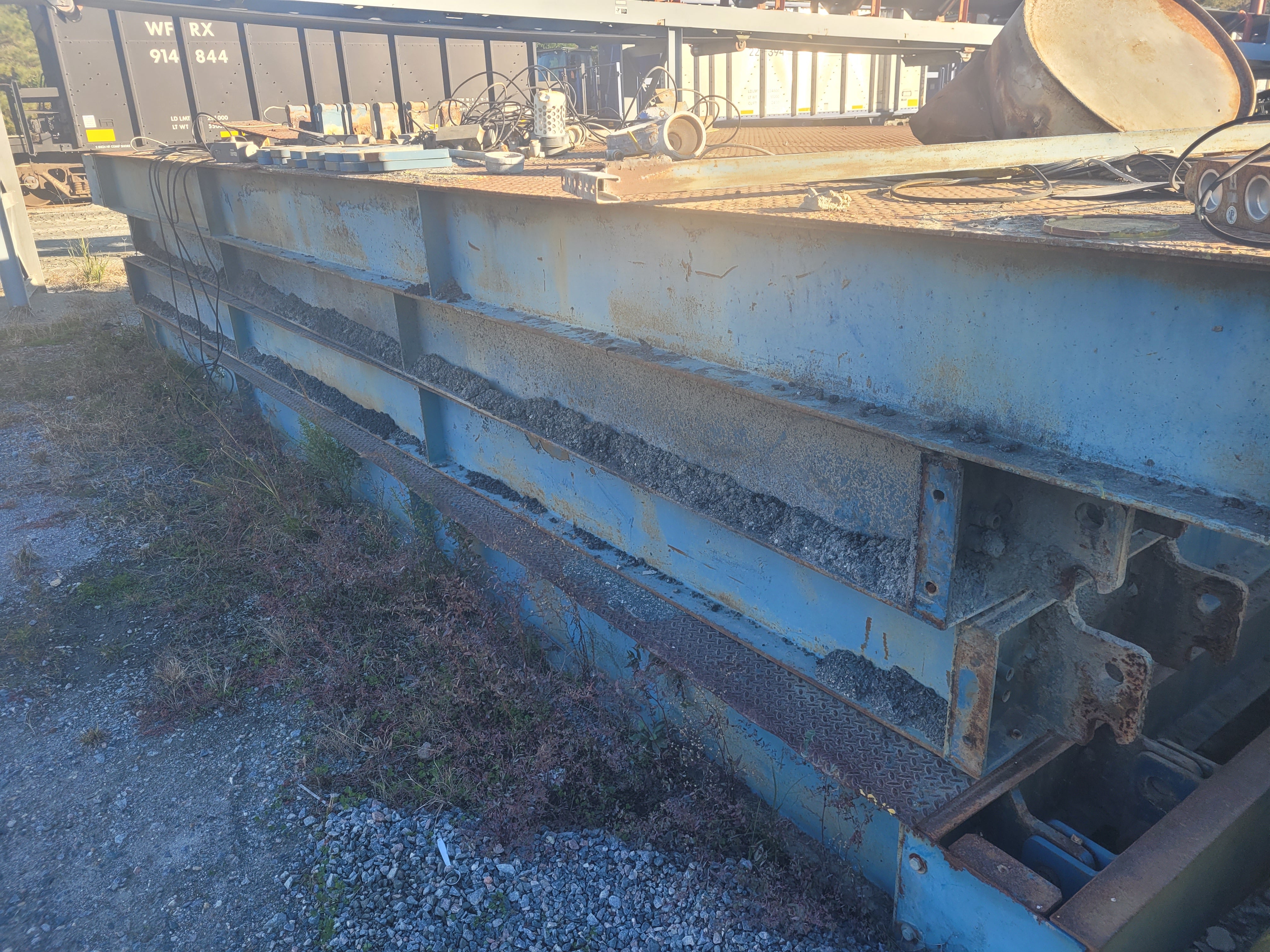 Used Unibridge Portable Steel Deck Truck Scale, 90' x 10' - For Sale in Georgia