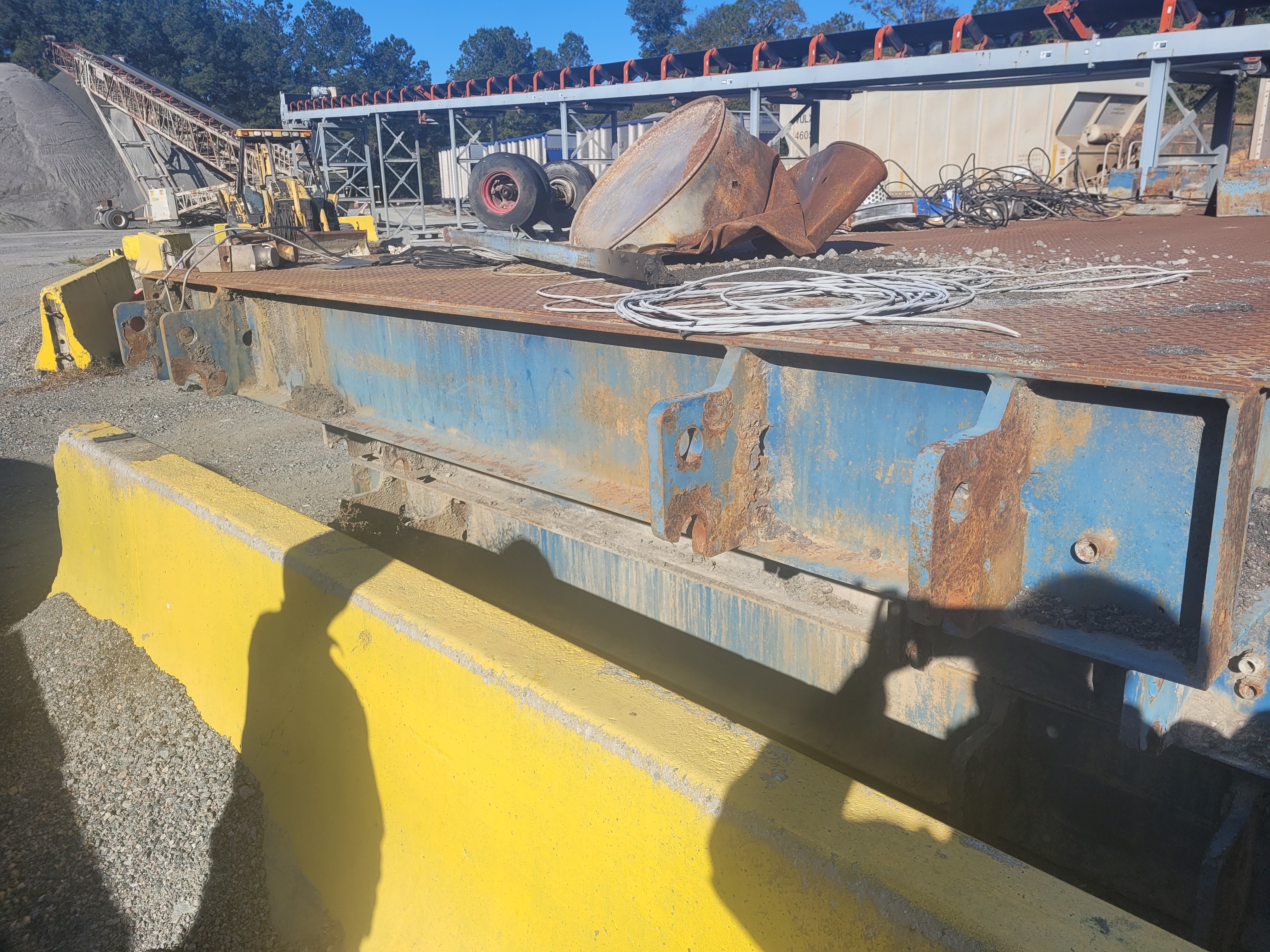 Used Unibridge Portable Steel Deck Truck Scale, 90' x 10' - For Sale in Georgia