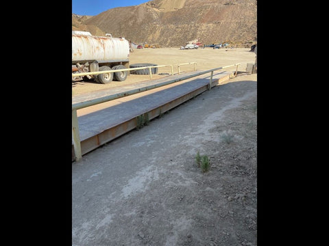 Used CMI Pit Saver Steel Deck Truck Scale, 70' x10' - For Sale in California