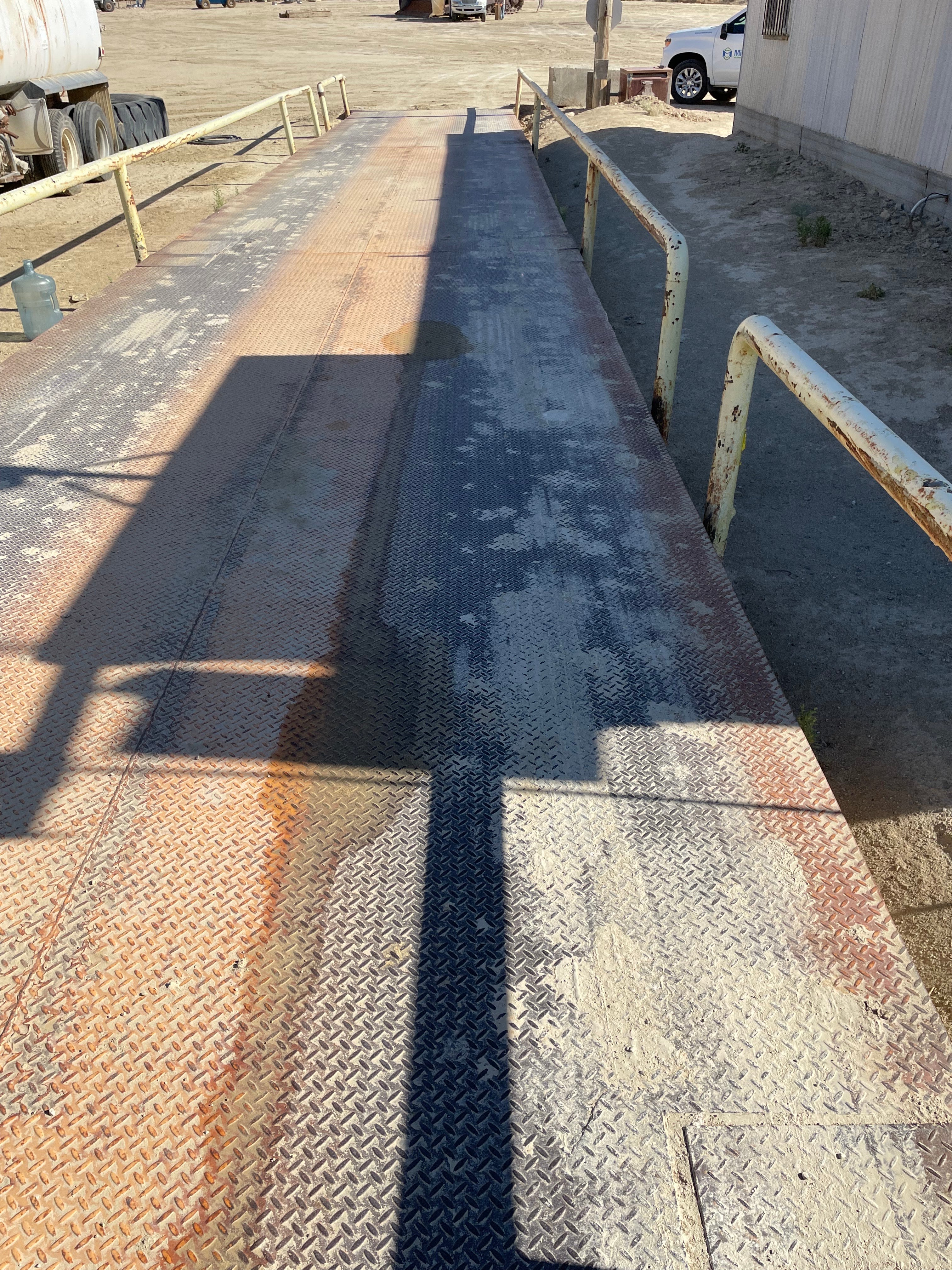 Used CMI Pit Saver Steel Deck Truck Scale, 70' x10' - For Sale in California