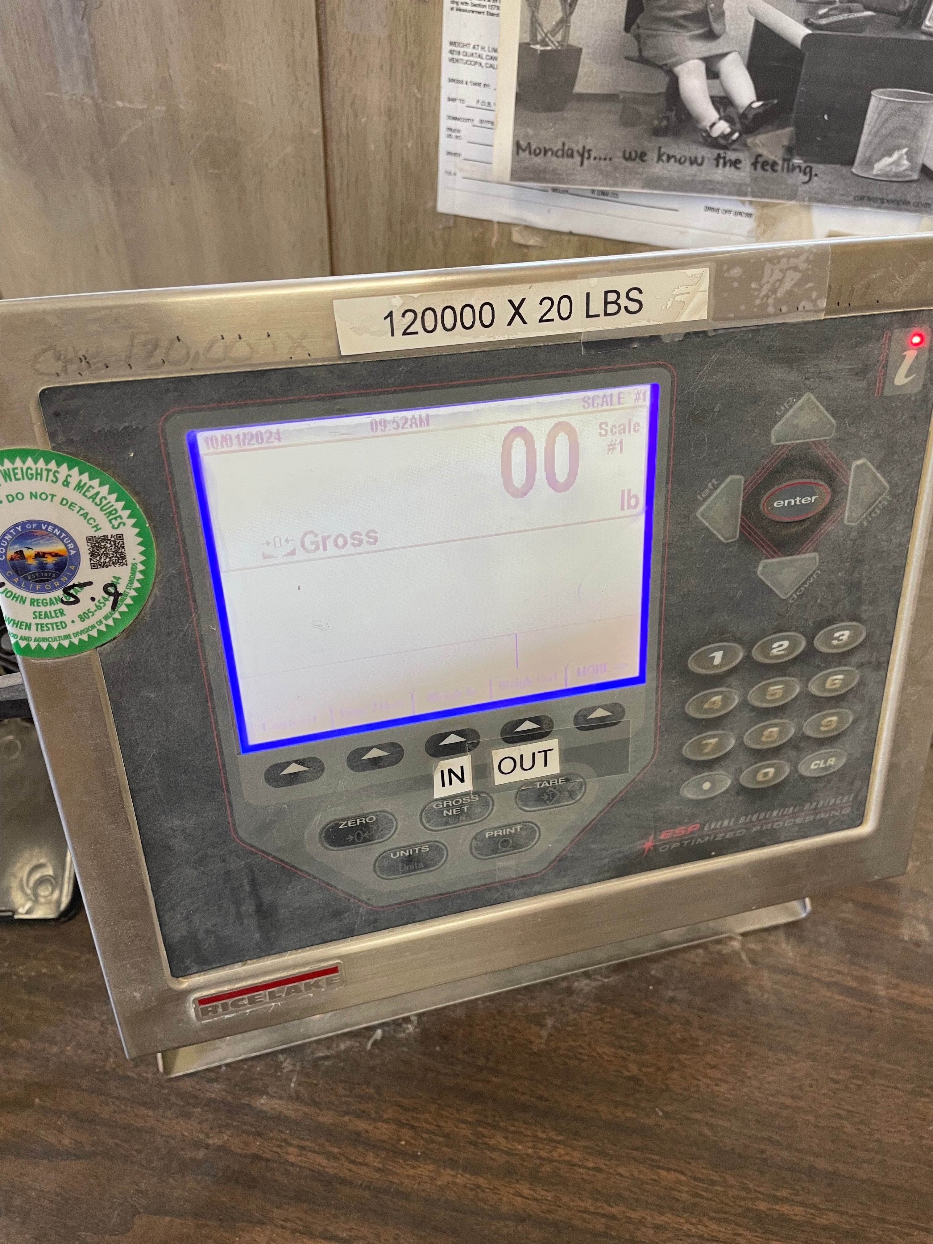 Used CMI Pit Saver Steel Deck Truck Scale, 70' x10' - For Sale in California