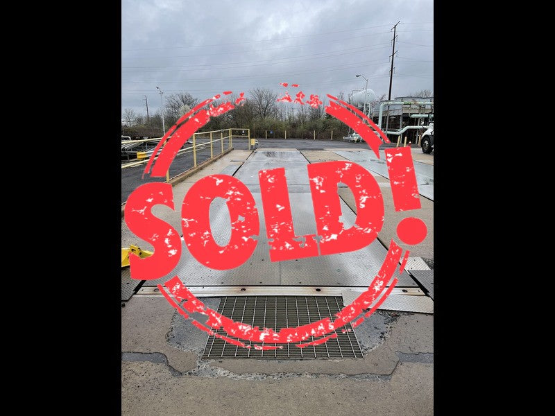 Used Mettler Toledo 7562C-A Steel Deck Truck Scale, 60 x 11 - For Sale in Pennyslvania