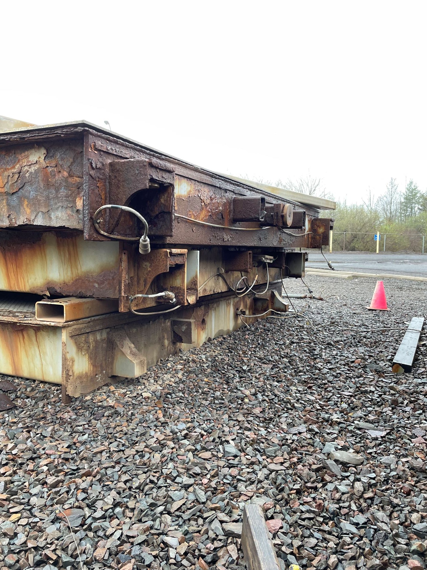 Used Mettler Toledo 7562-B Steel Deck Truck Scale, 60 x 11 - For Sale in Pennyslvania