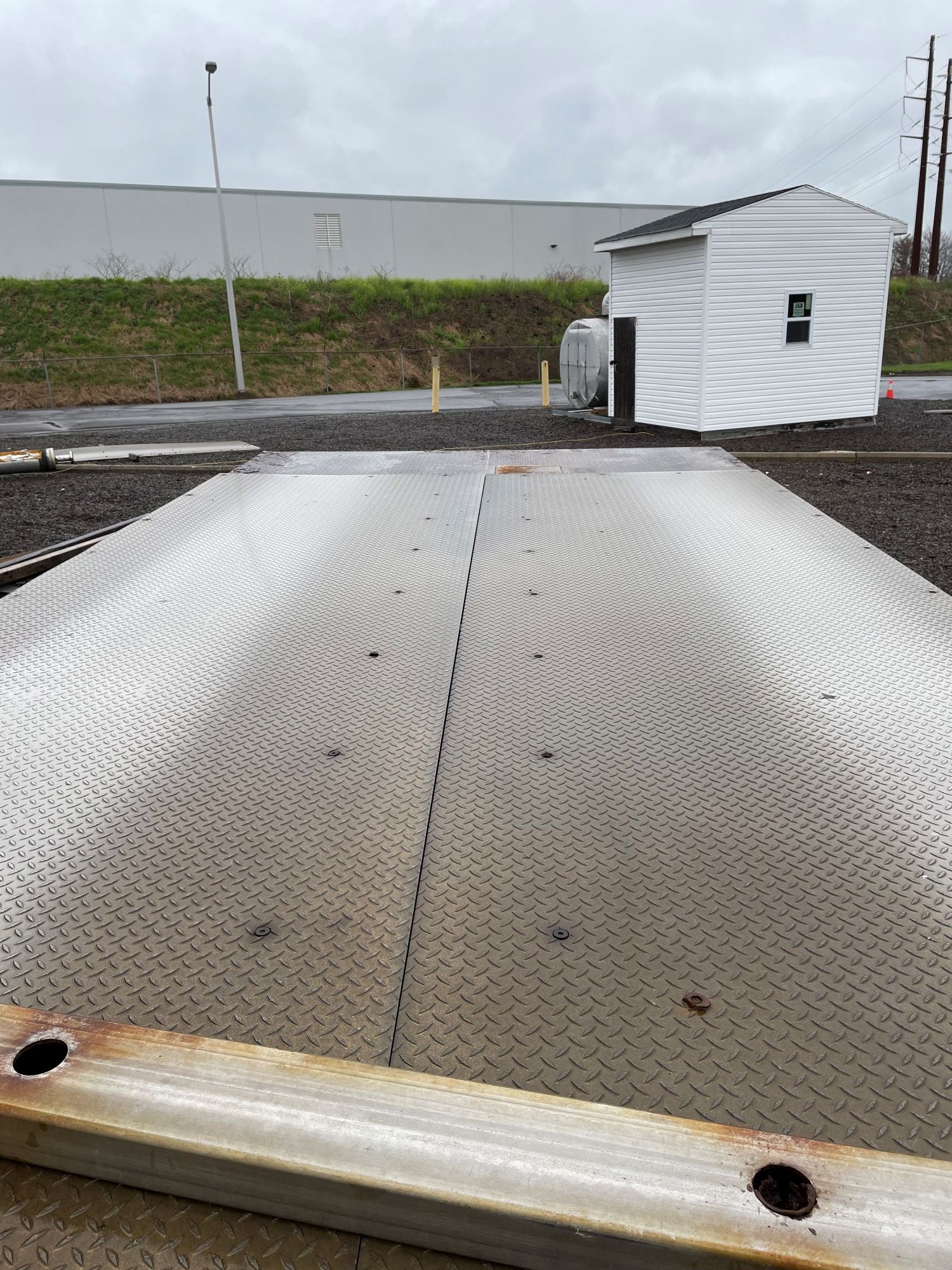 Used Mettler Toledo 7562-B Steel Deck Truck Scale, 60 x 11 - For Sale in Pennyslvania