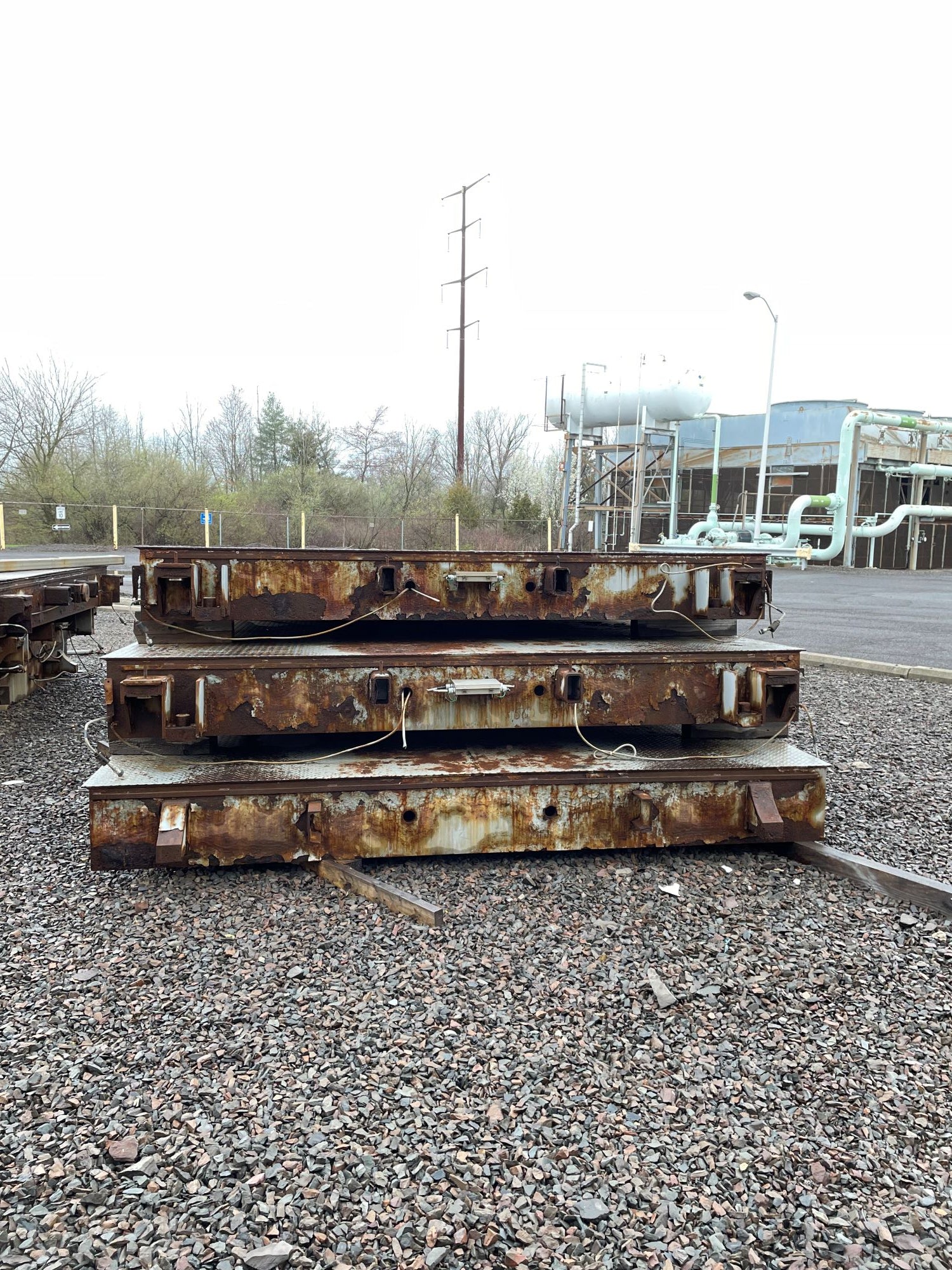 Used Mettler Toledo 7562-C Steel Deck Truck Scale, 60 x 11 - For Sale in Pennyslvania