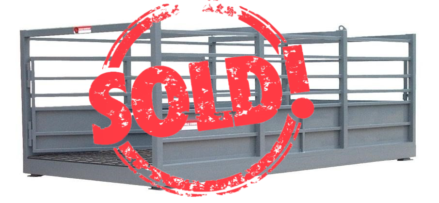 New Precia Molen Multi Animal Livestock Scale 10,000 lb capacity, 12' x 8'