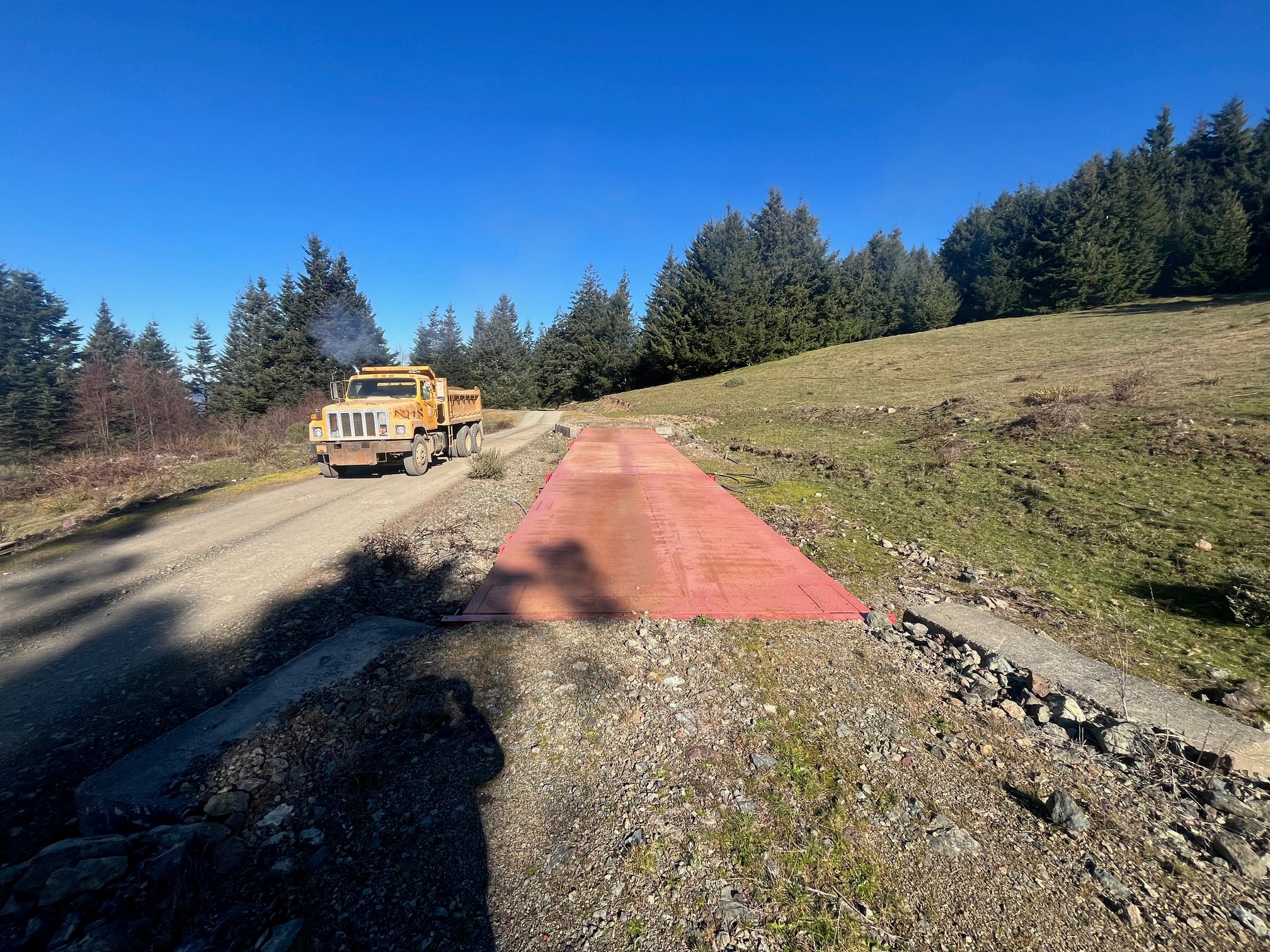 Used 2017 Rice Lake Survivor ATV Portable Steel Deck Truck Scale, 70' x 11' - For Sale in Oregon