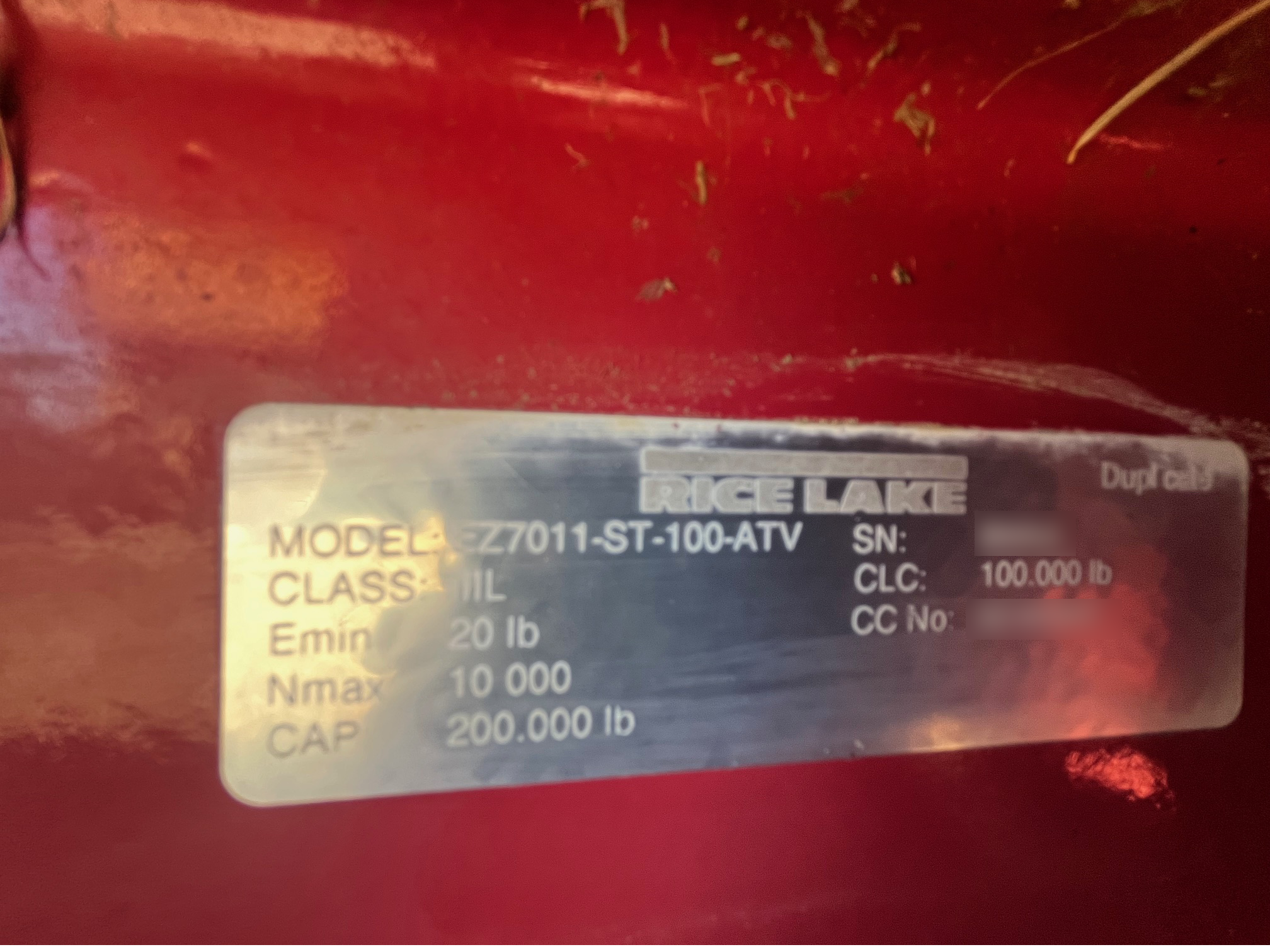 Used 2017 Rice Lake Survivor ATV Portable Steel Deck Truck Scale, 70' x 11' - For Sale in Oregon