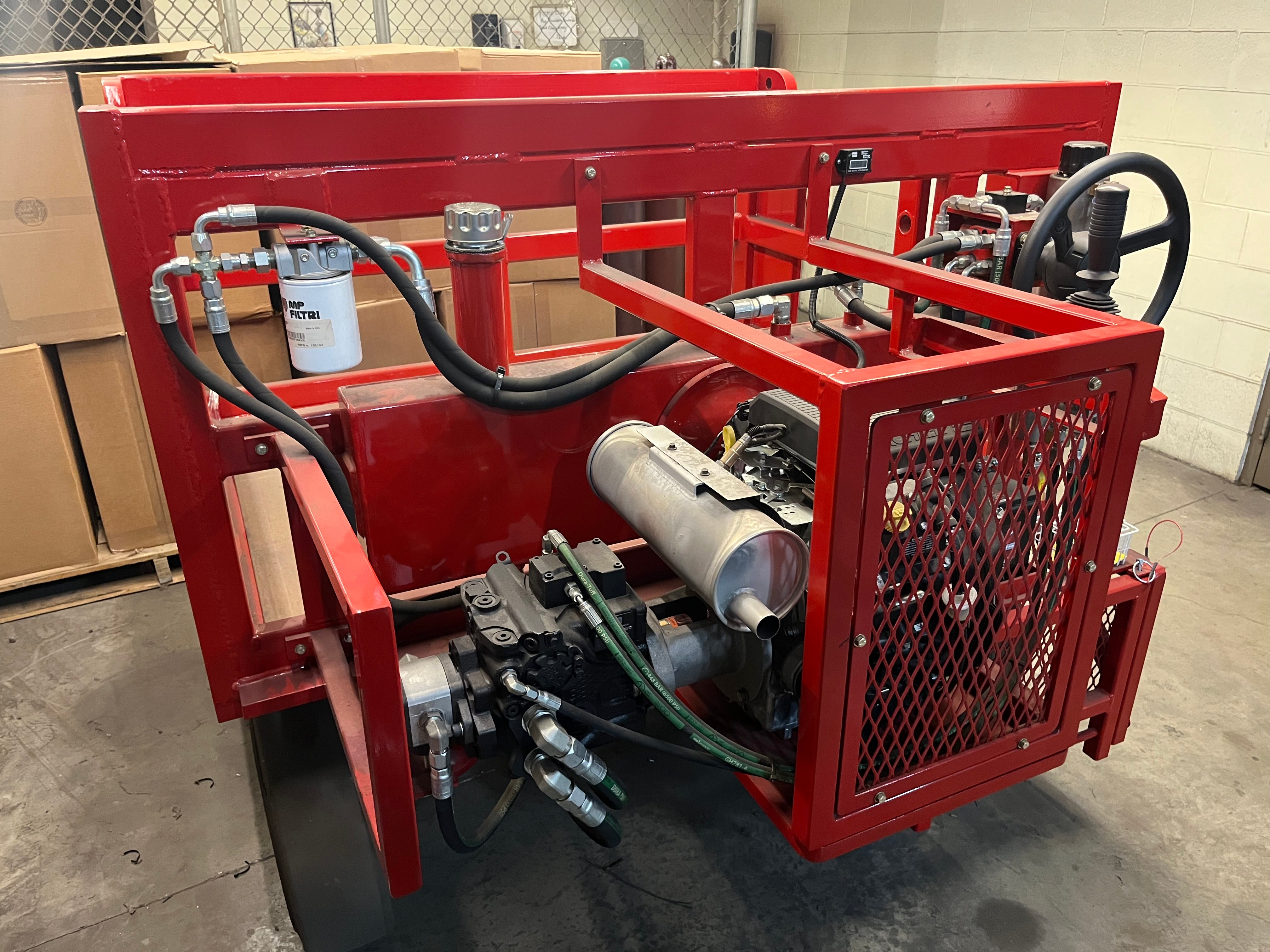 New B-Tek 5000 lb 4 Wheel Test Cart