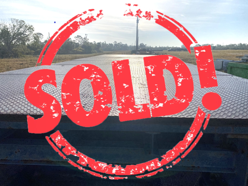 Used 2006 Emery Winslow Portaweigh II Portable Steel Deck Truck Scale, 70' x 10' - For Sale in Florida