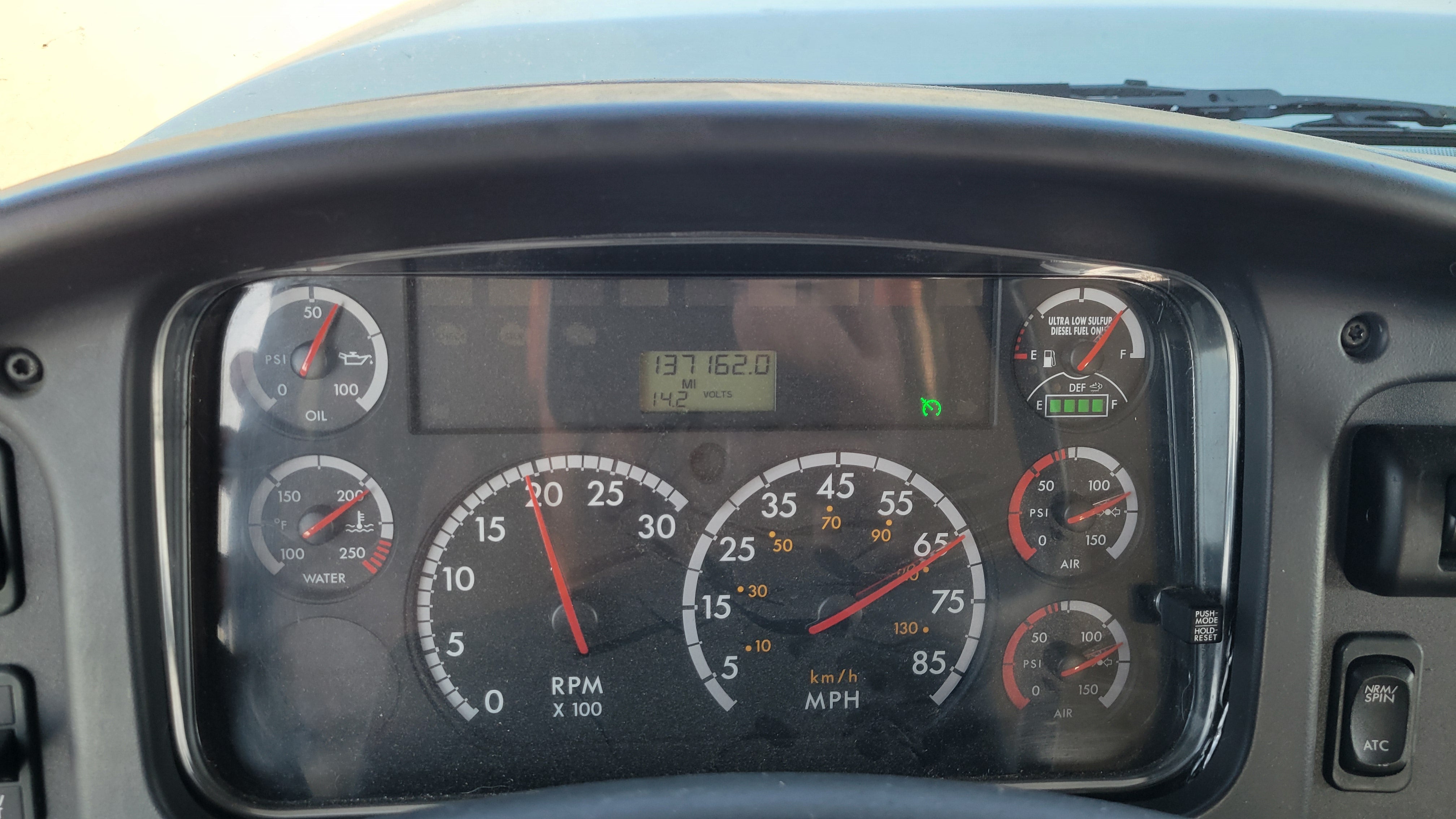 Used 2012 Freightliner M2 106 Crew Cab Test Truck with Boom