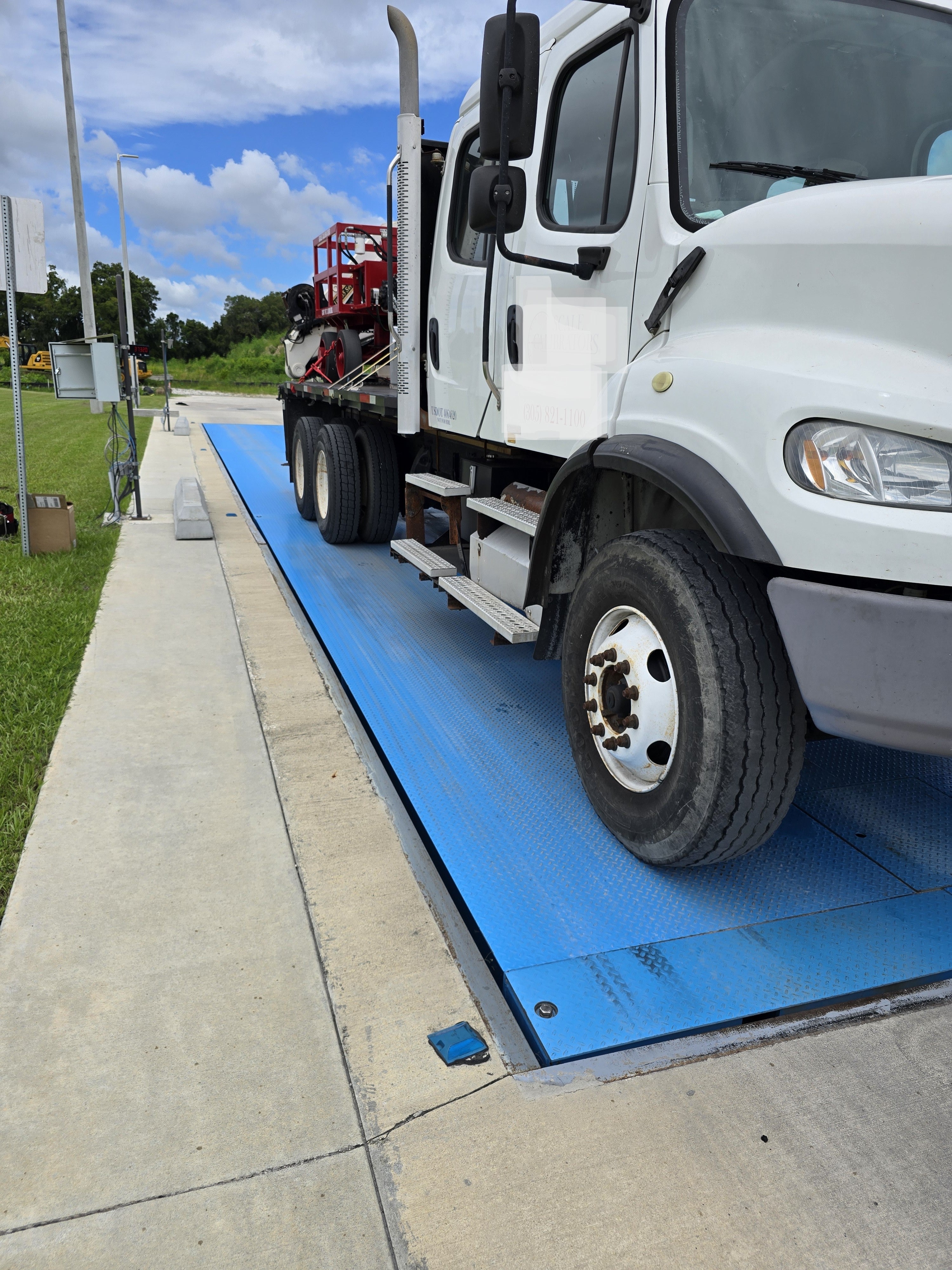 Used 2012 Freightliner M2 106 Crew Cab Test Truck with Boom