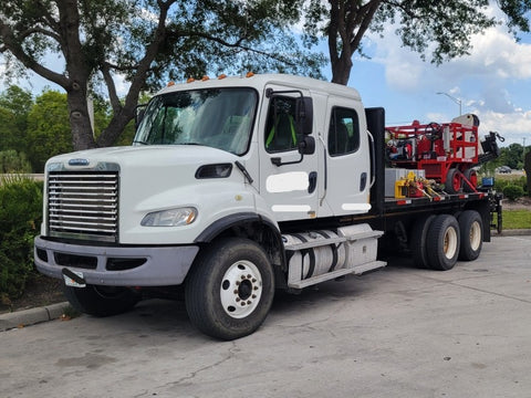 Used 2012 Freightliner M2 106 Crew Cab Test Truck with Boom