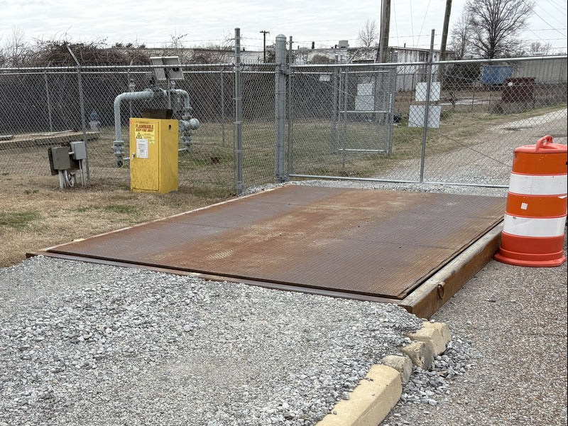 Used CCS 10'x15' Axle Scale with Indicator for Sale in Michigan