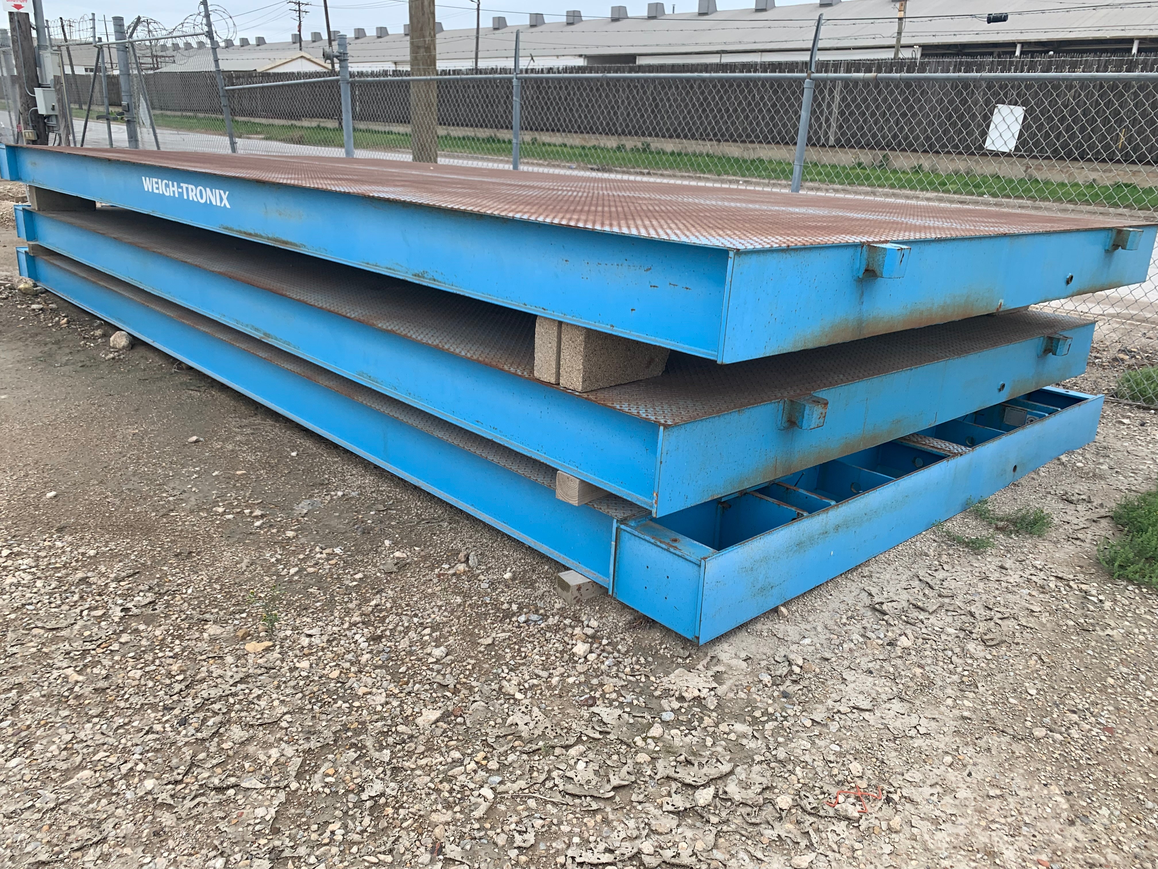 Used Avery Weigh-Tronix 70 x 10 BMS Steel Deck Truck Scale – For Sale in Texas