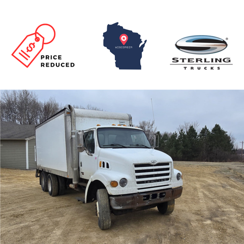 Used 2001 Sterling 9500 Test Truck with 6,000 lb Crane