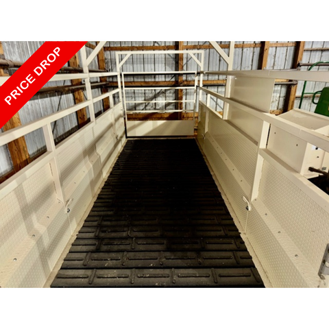 Like New 2018 Cardinal 8x18 Weight Wrangler Portable/ Mobile Livestock Scale- Located in IL.