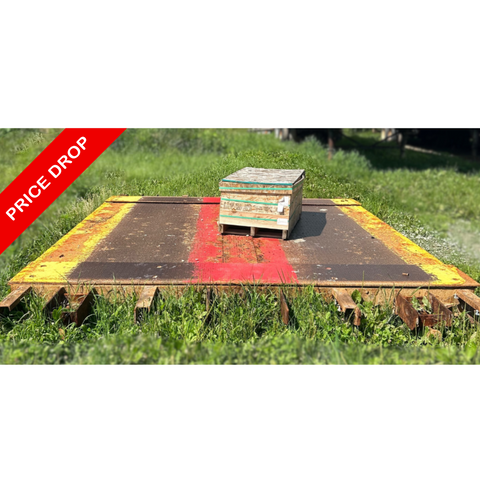 Used 2000 B-Tek 15x11 Axle Scale - Wisconsin