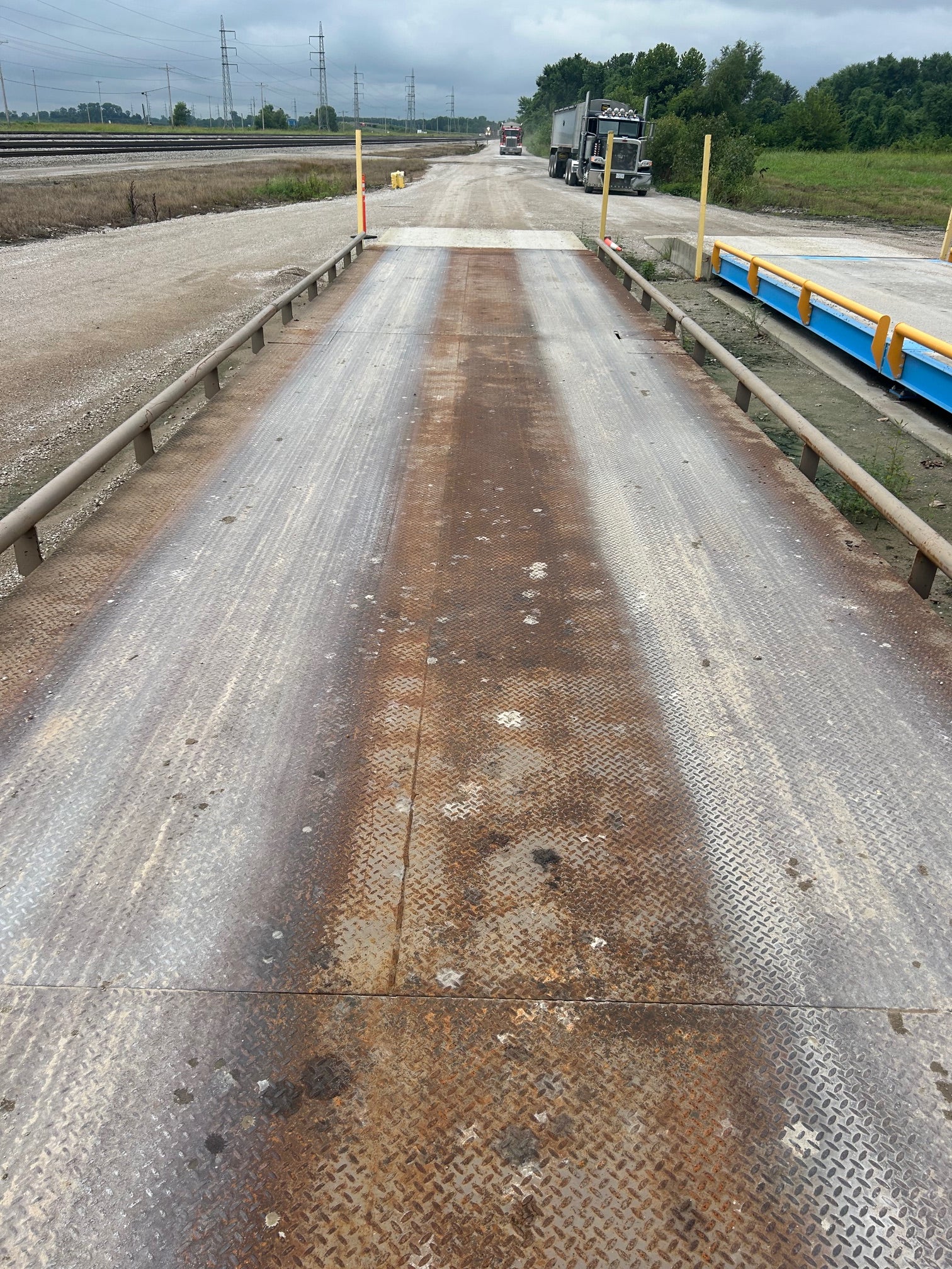 Used Mid America TS7011 Steel Deck Truck Scale - Located in Missouri